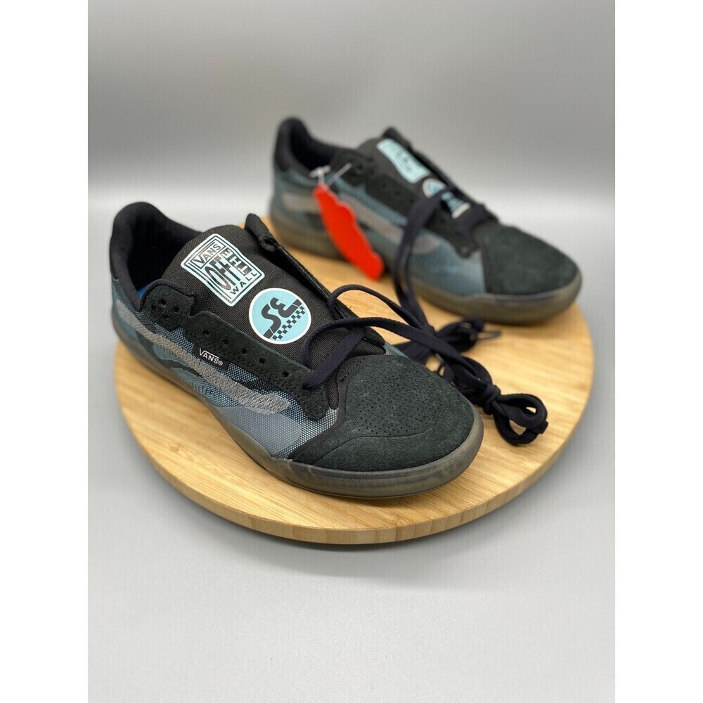 Vans Shoes Womens 8.5 Black EVDNT Ultimate Waffle Skateboarding Sneakers Mens 7 - Picture 2 of 14